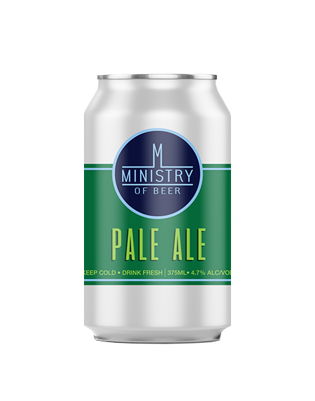 Shop Link to buy Ministry of Beer can 375ml - Pale Ale